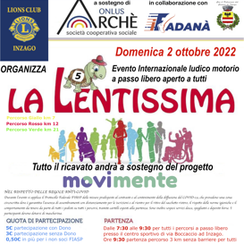 Lentissima La corsa solidale