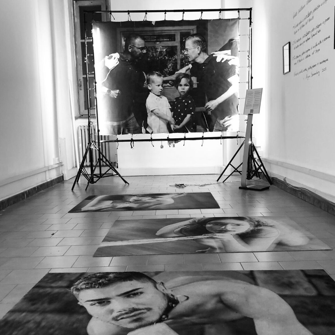 Installazione interrativa per la difesa della communita' Lgbtqr