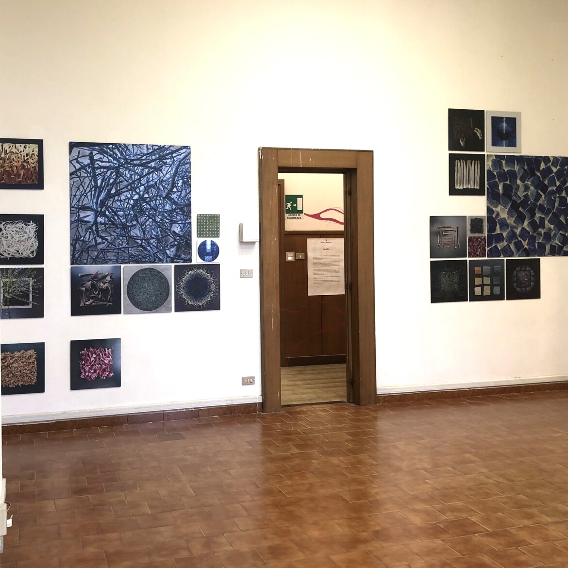 Installazione tesser act, mostra Potere, Torino