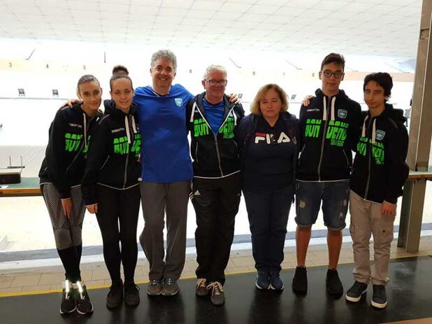 Da Sx: Francesca L. - Chiara P. - Riccardo R. - Franz Z. - Marina G. - Dennis B. - Flavio M.