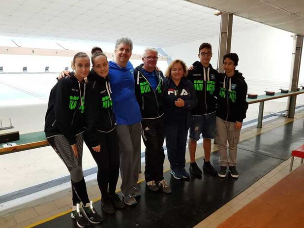 Da Sx: Francesca L. - Chiara P. - Riccardo R. - Franz Z. - Marina G. - Dennis B. - Flavio M.