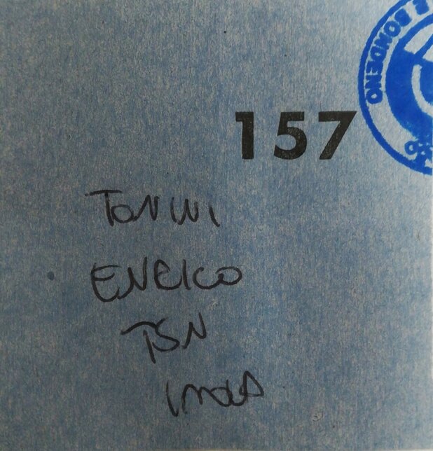 Il vincitore del Premio a Sorteggio � Tonini Enrico del TSN Imola con il biglietto numero 157