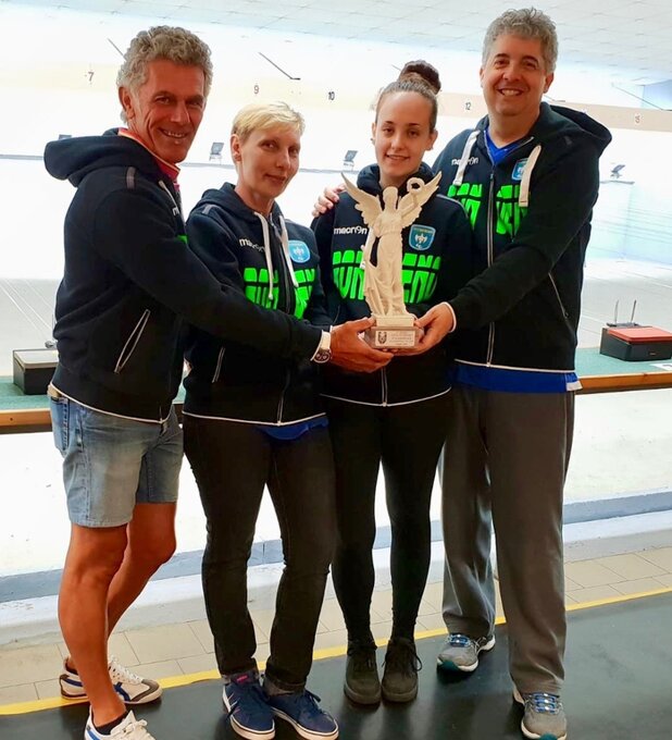 Da Sx: Davide Vandini, Galia Eriomchina, Chiara Pignatti, Riccardo Romani