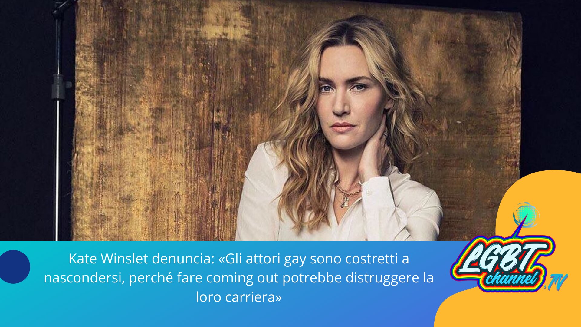 #Spettacolo | Kate Winslet denuncia: «Gli attori gay sono costretti a nascondersi, perché fare coming out potrebbe distruggere la loro carriera» #Spettacolo | Kate Winslet denuncia: «Gli attori gay sono costretti a nascondersi, perché fare coming out potrebbe distruggere la loro carriera»