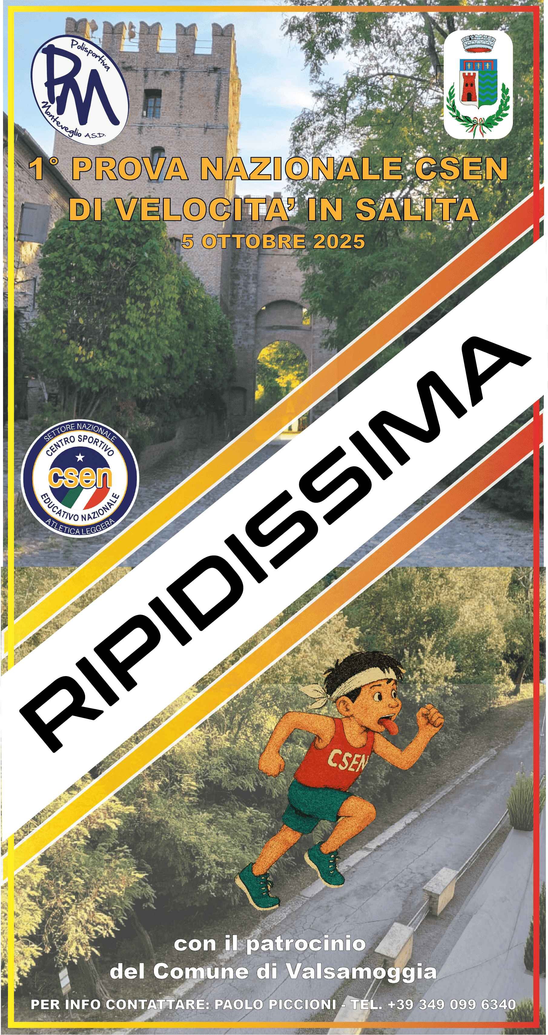 RIPIDISSIMA 2025 “Trofeo dell’Abbazia” RIPIDISSIMA 2025 “Trofeo dell’Abbazia”