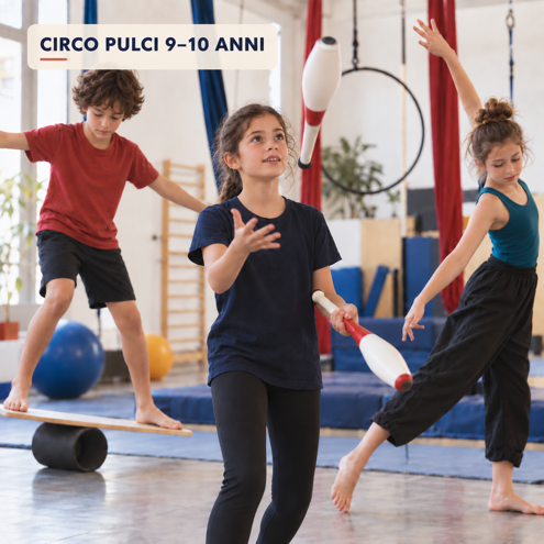 circo pulci 9-10 anni