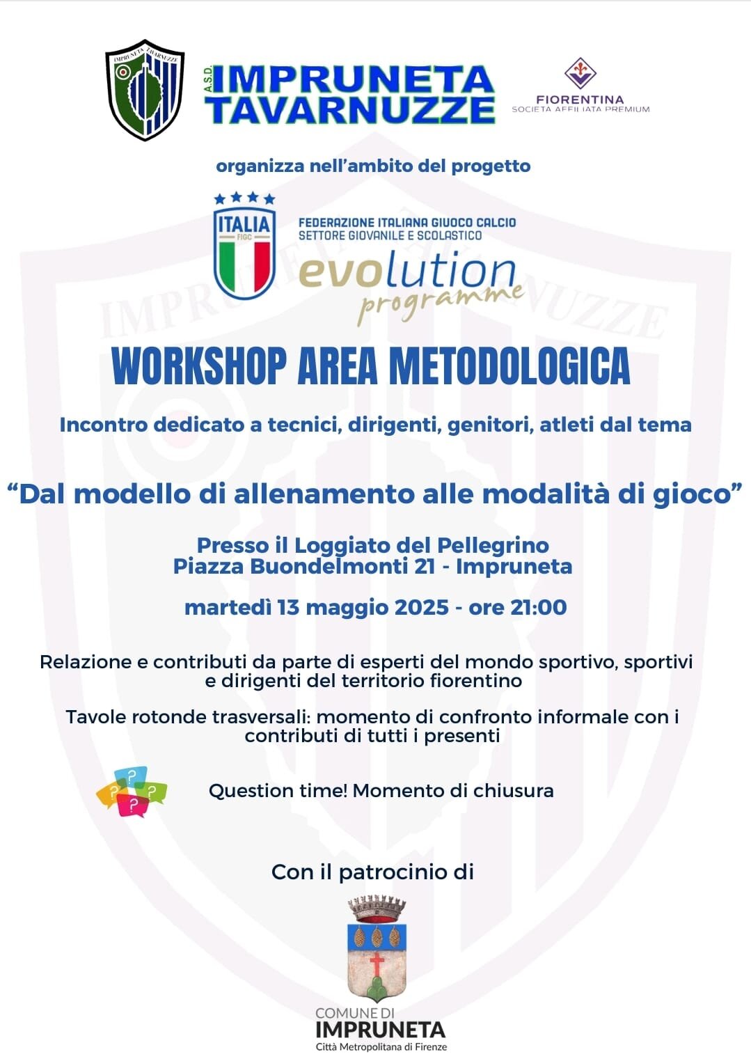 WORKSHOP CON FIGC TOSCANA