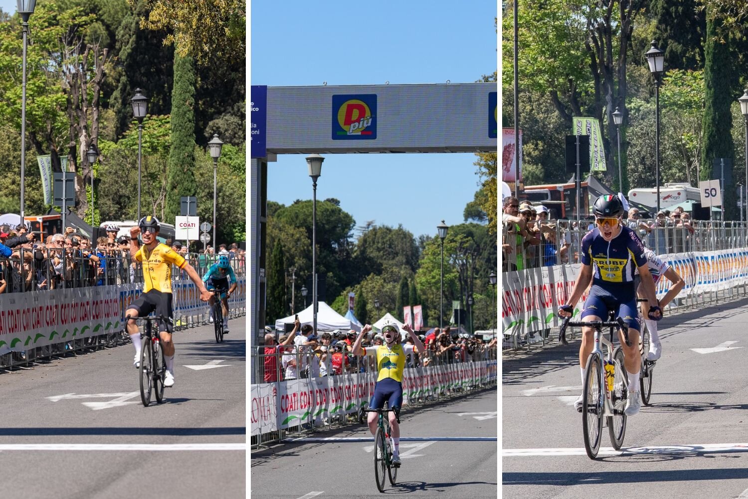 Lazio Bike Days: il primo giorno del Liberazione premia Deon (Juniores), Sdruccioli (Allievi), Della Polla (Esordienti) e Brini - Capuccilli (Amatori)