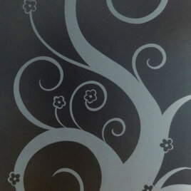 ALICE decoro sabbiato su satinato 