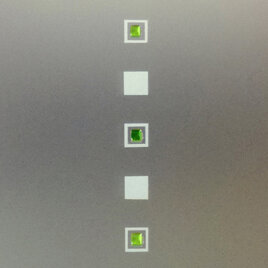 QUADRO GAMMA MURRINE decoro sabbiato su satinato con murrine