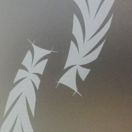 VIRTUAL decoro sabbiato su satinato 