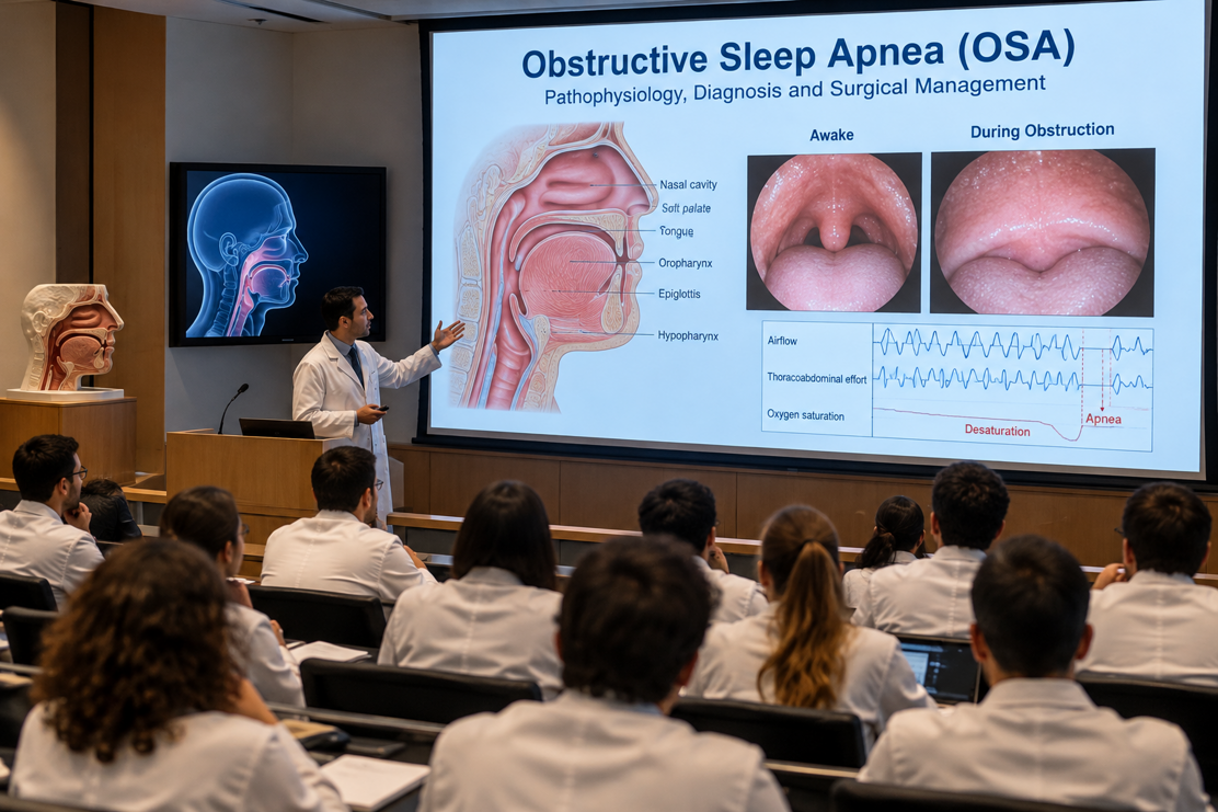 lezione medica sull’apnea ostruttiva del sonno lezione medica sull’apnea ostruttiva del sonno