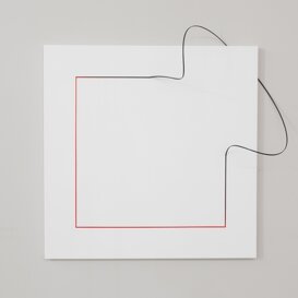 Eccessi (distorsioni, quadrato, rosso), 2025 Vai alla pagina dedicata