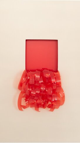 Eccessi (in caduta, rosso e avorio), 2024 Vai alla pagina dedicata