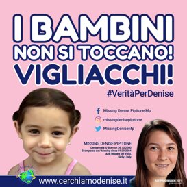 I Bambini NON si Toccano Quadrato Missing Denise Nata il 26 ottobre 2000 - Scomparsa il 1 Settembre 2004 Sicilia, (TP) Italia