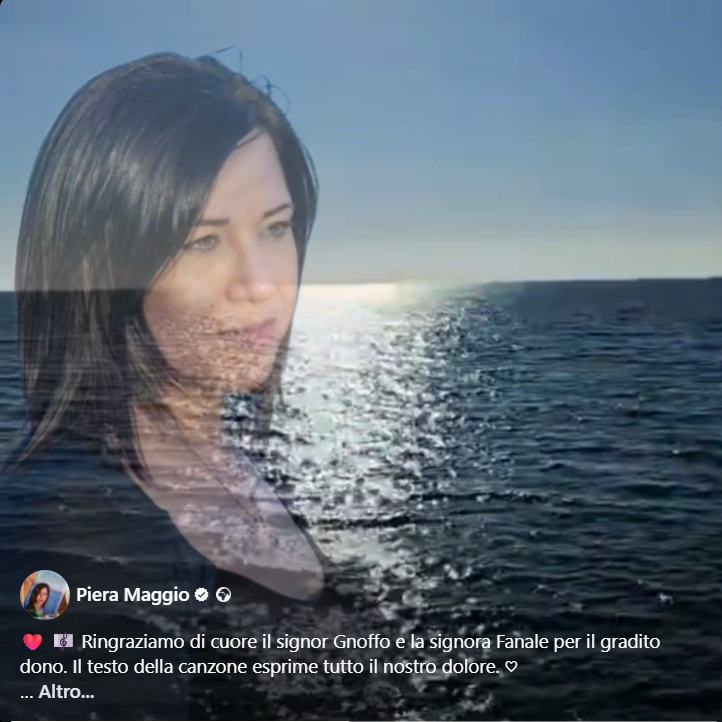 "LA SPERANZA" Una canzone per Denise.