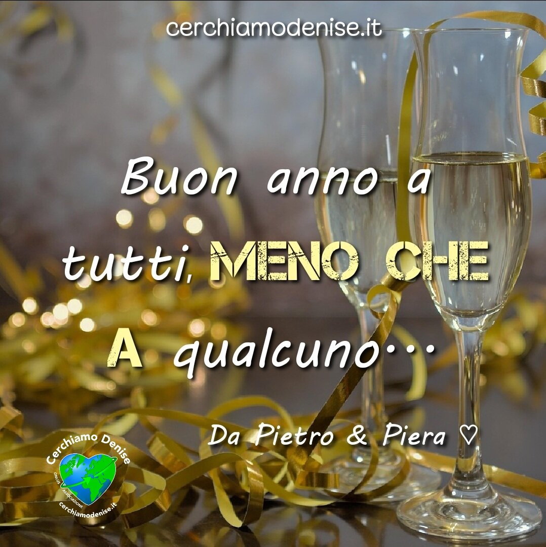 "Buon anno nuovo non per tutti" "Buon anno nuovo non per tutti"
