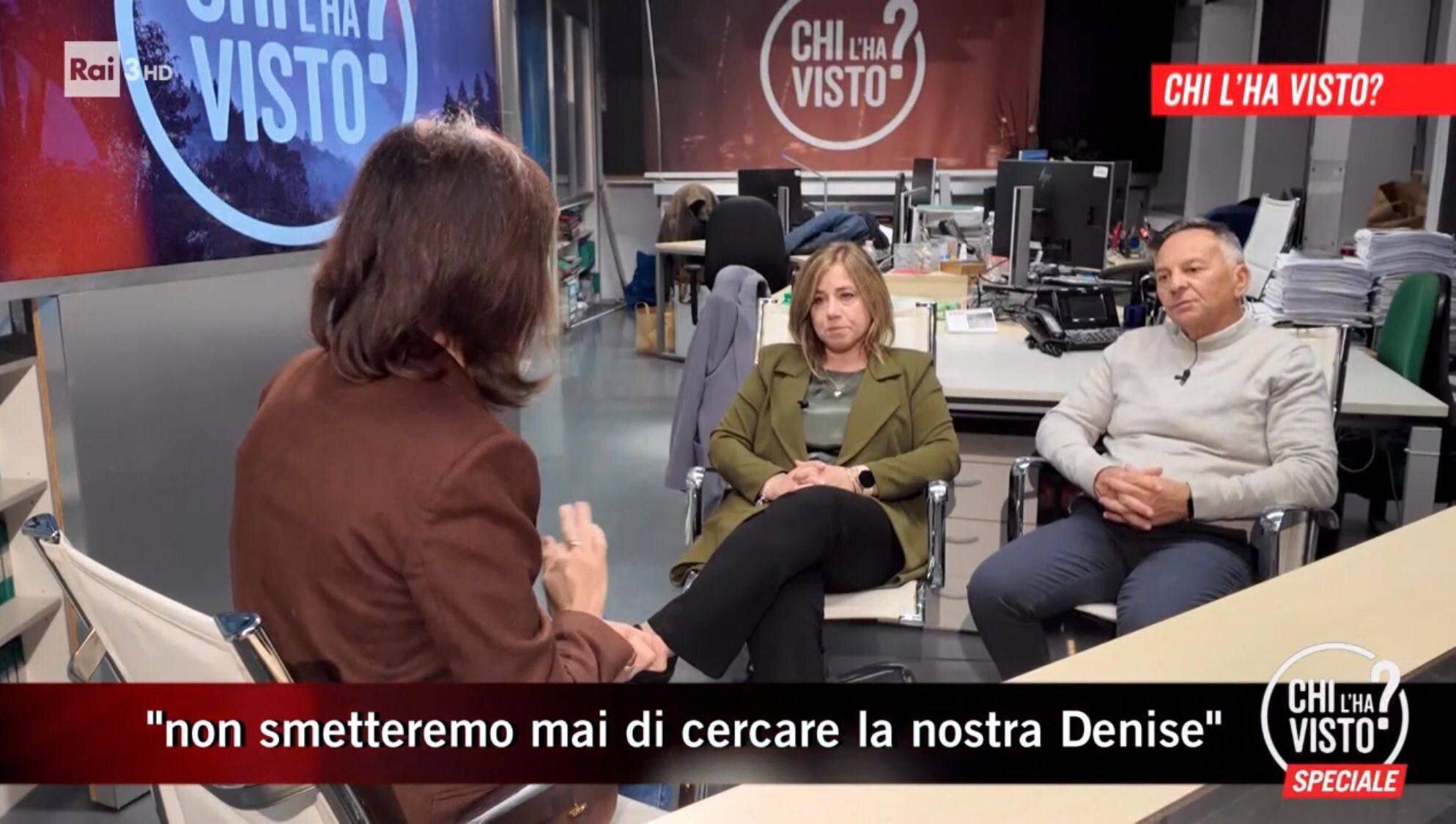 &ldquo;Non smetteremo mai di cercare la nostra Denise&rdquo;