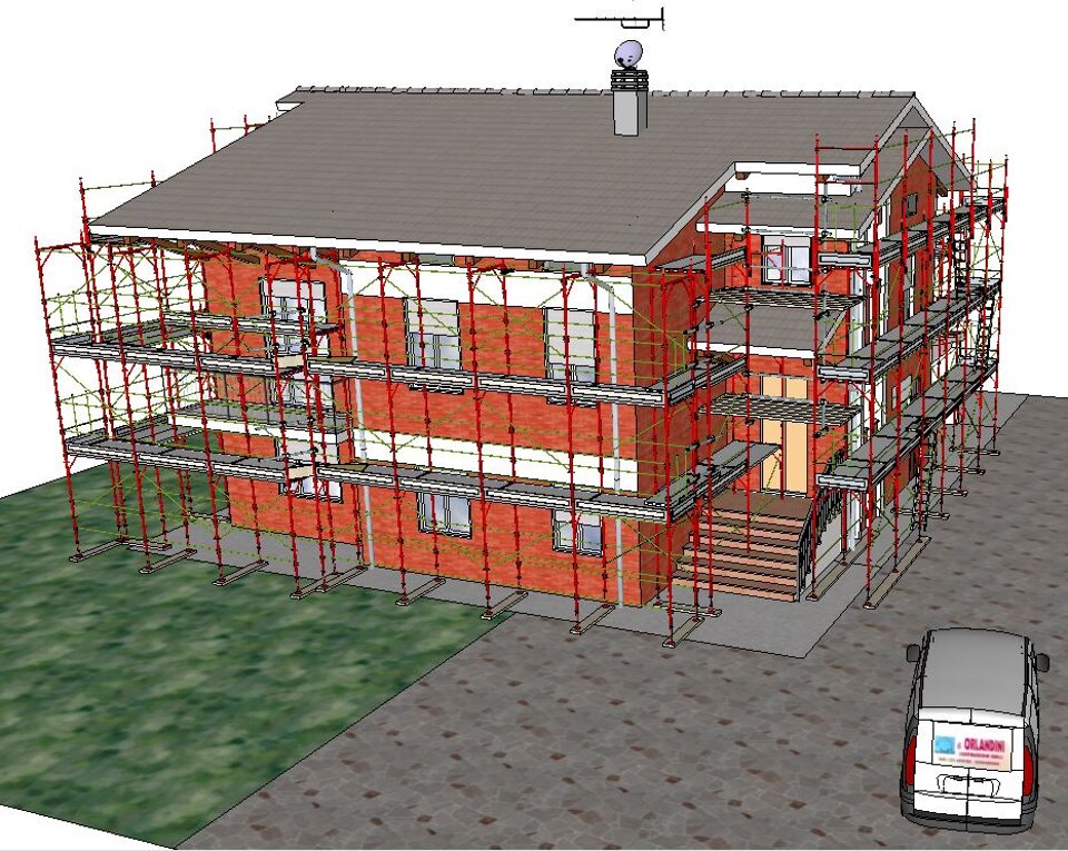 PONTEGGIO PROSPETTIVA SUD EST PONTEGGIO PROSPETTIVA SUD EST