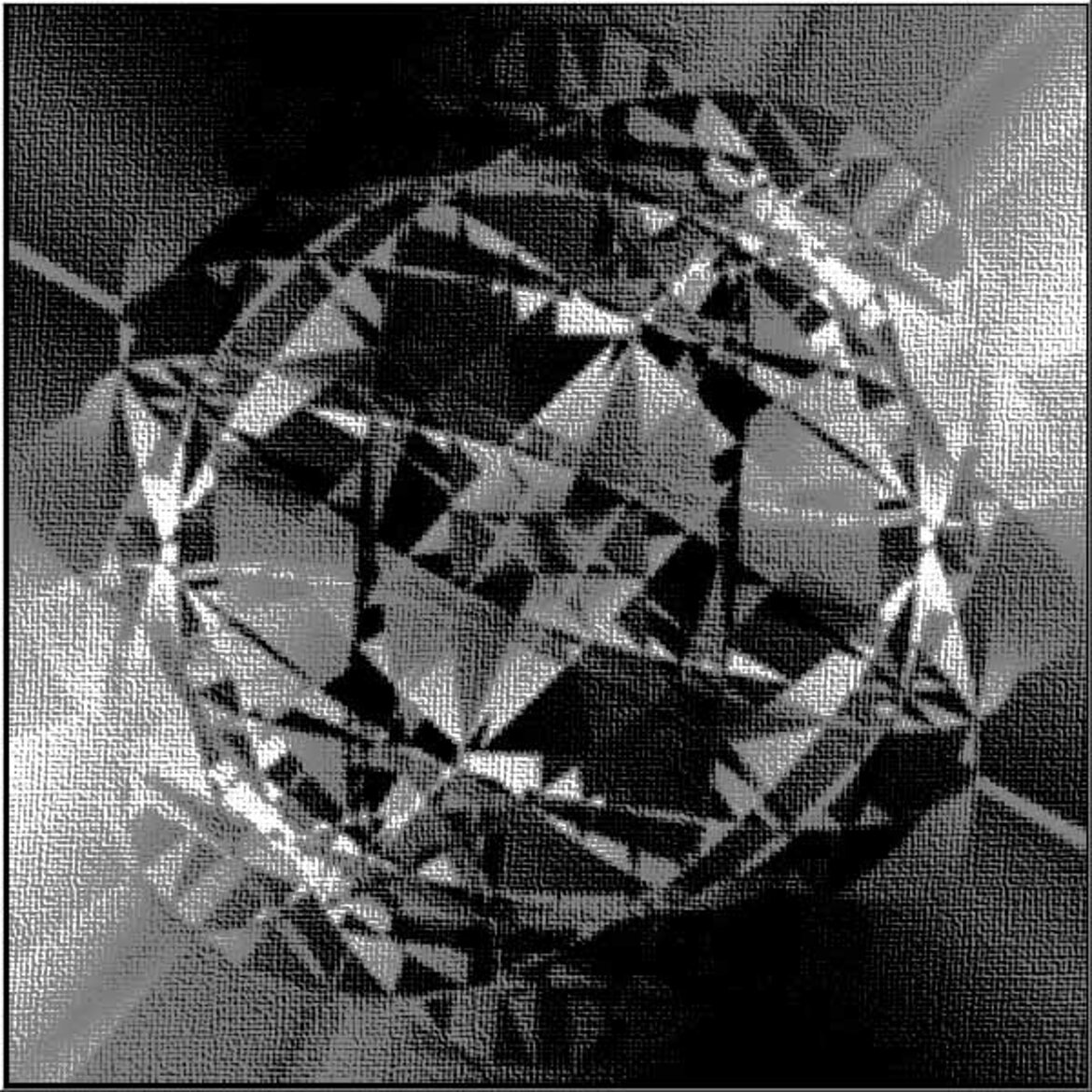 Carboncino su stoffa