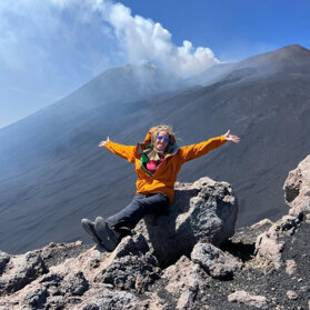 On top of Mount Etna