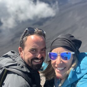 On top of Mount Etna