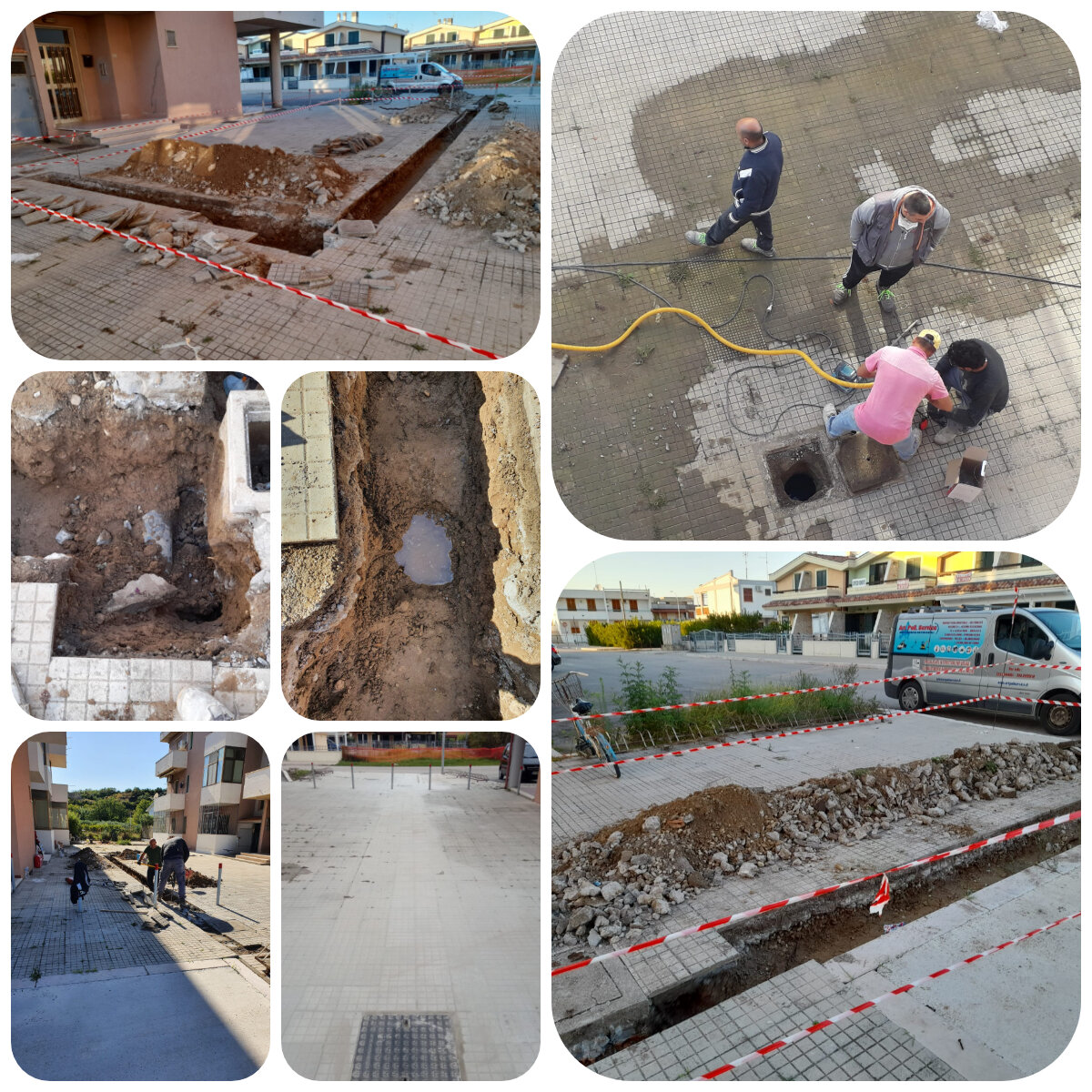 Riparazione e sostituzione condotta idrica