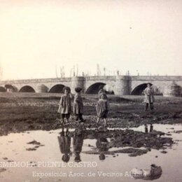 Rememora Puente Castro niños con el puente