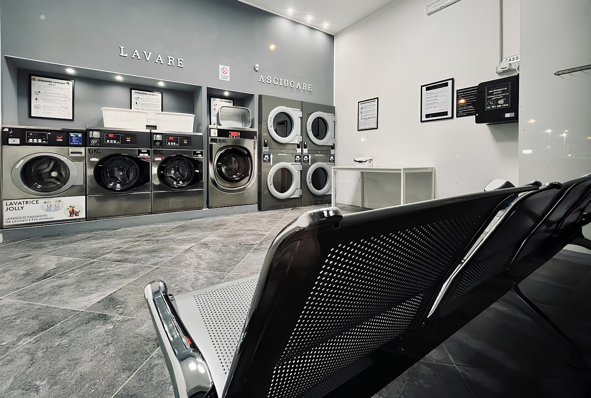 lavanderia self service automatica a gettoni a torino