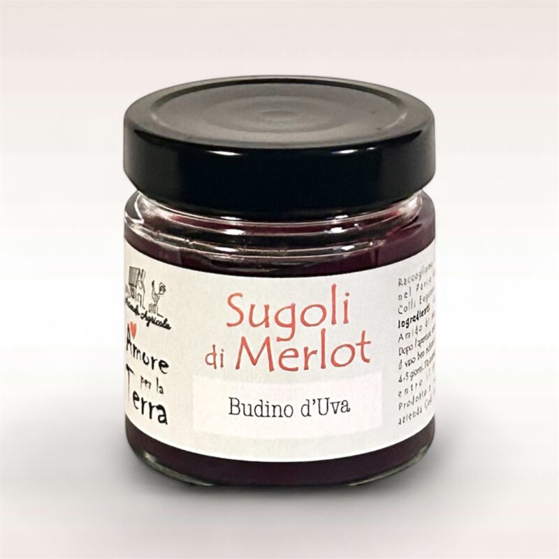 budino di uva merlot sugoli