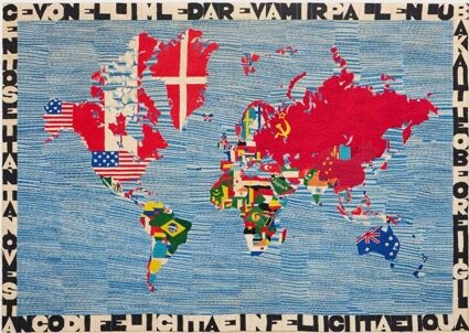 Alighiero Boetti a Venezia: una retrospettiva ripercorre oltre venticinque anni di ricerca