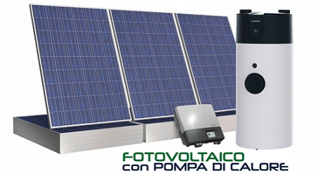 RISPARMIARE CON IL FOTOVOLTAICO E POMPA DI CALORE