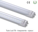 TUBO T8 COMMERCIALE G13 T8 90CM 13W TRASP. o OPACO - 3000 o 4000K