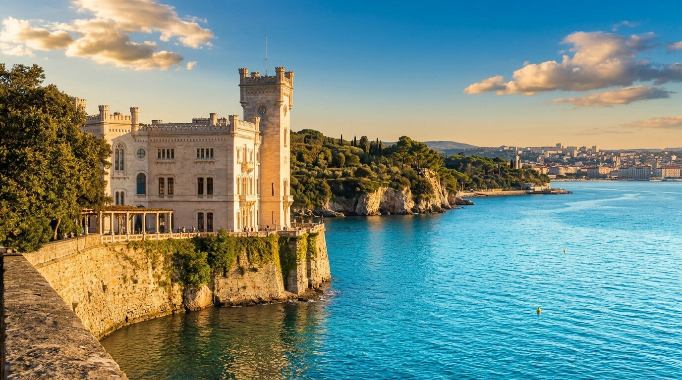Miramare e costa di Trieste (Friuli Venezia Giulia)