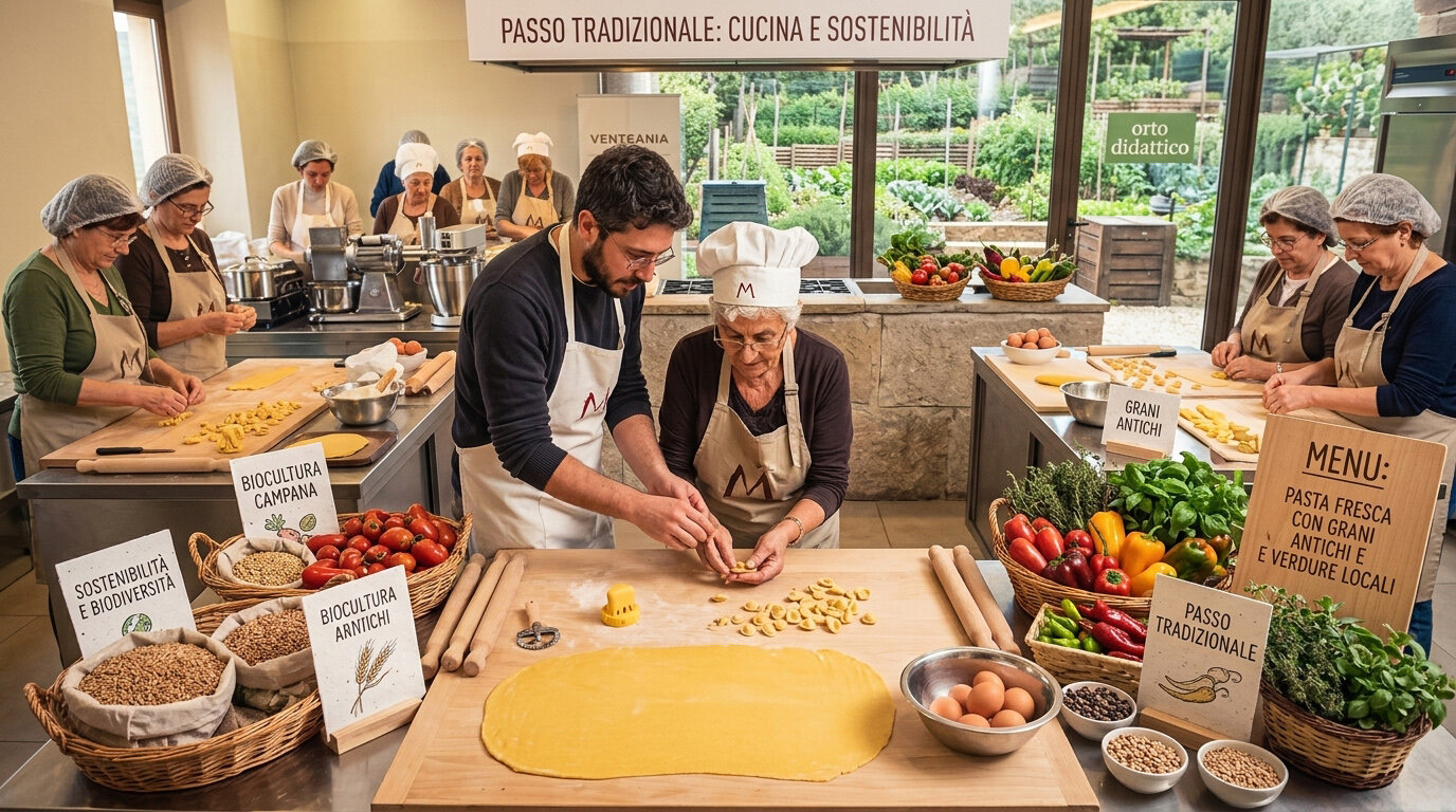 La cucina italiana tra sostenibilità e diversità bioculturale