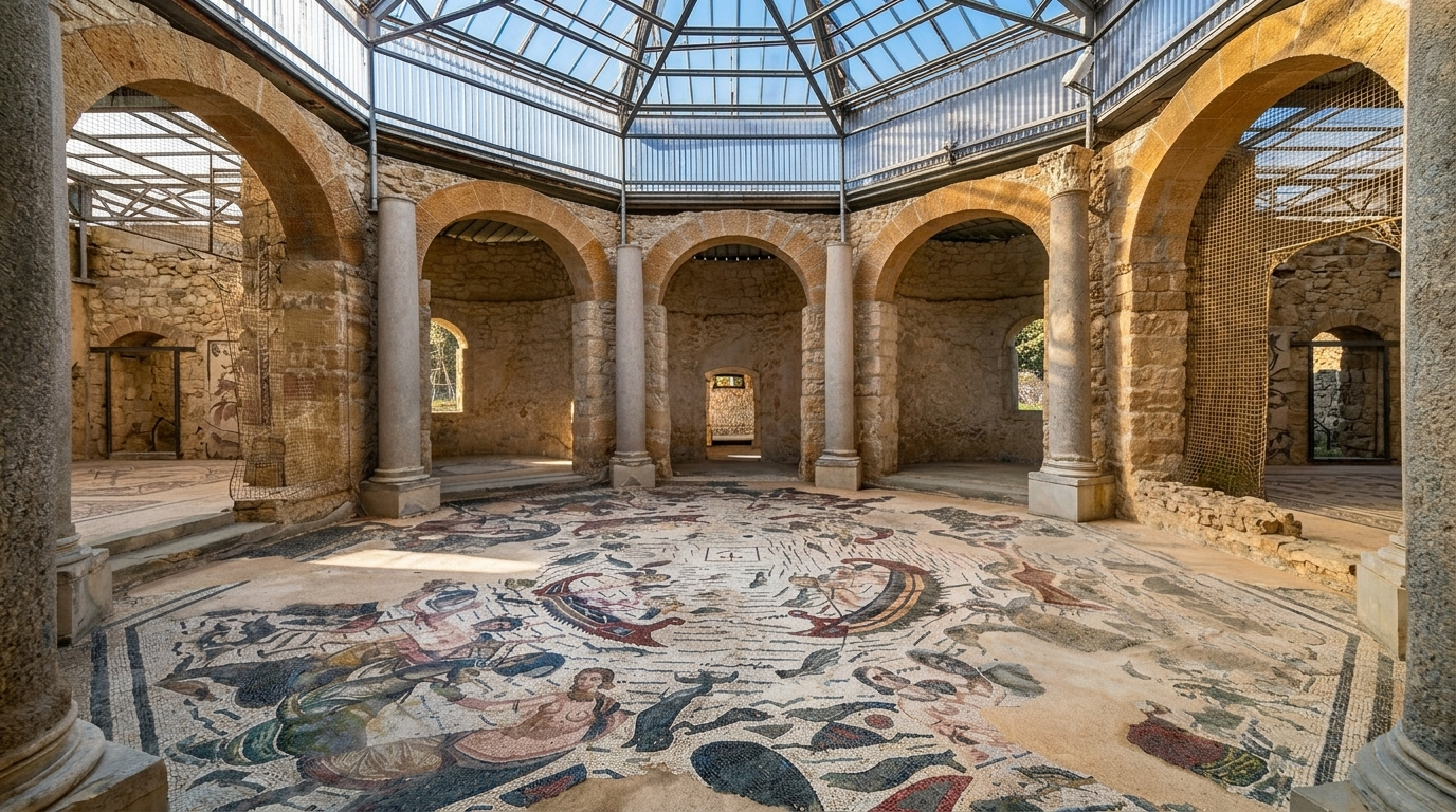 Piazza Armerina, villa romana del Casale Piazza Armerina, villa romana del Casale