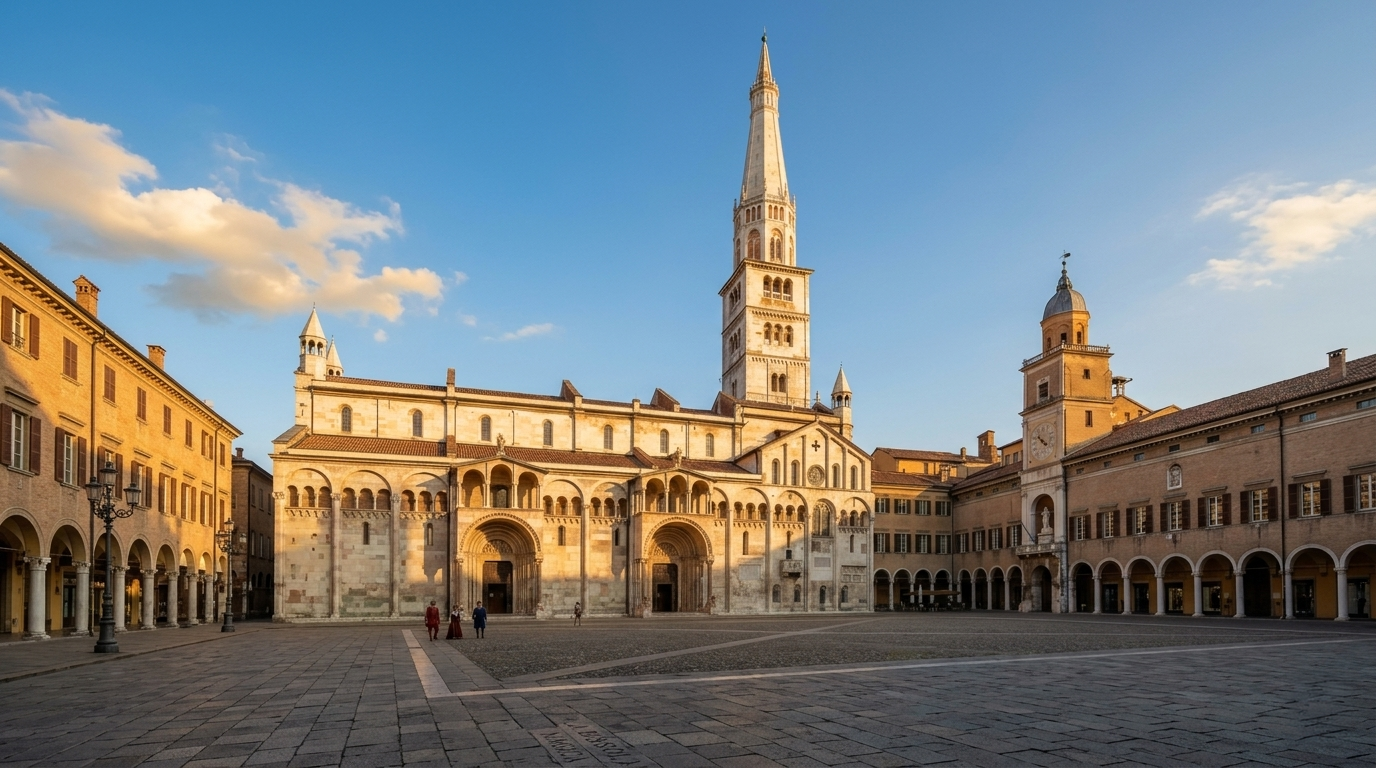 Modena: Cattedrale, Torre Civica e Piazza Grande