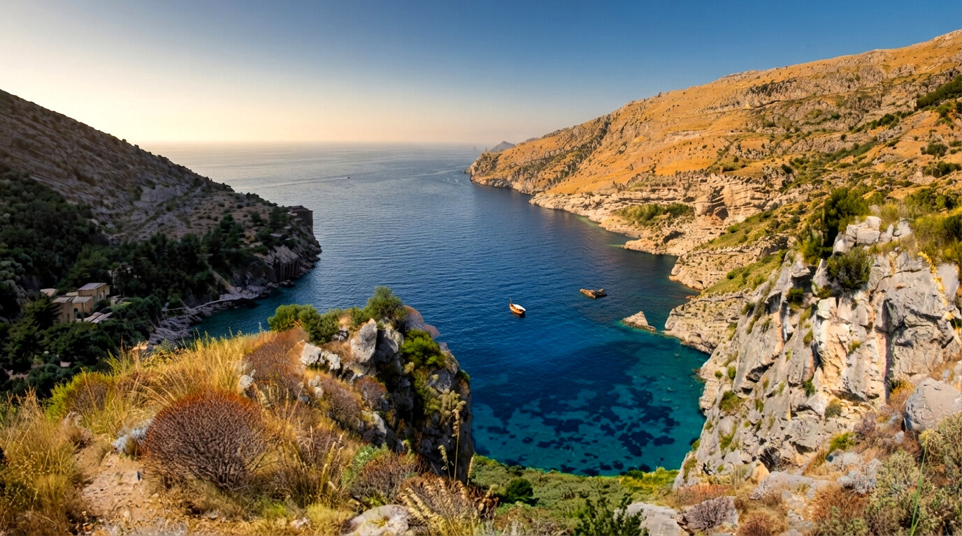 L’Oasi FAI della Baia di Ieranto a Massa Lubrense