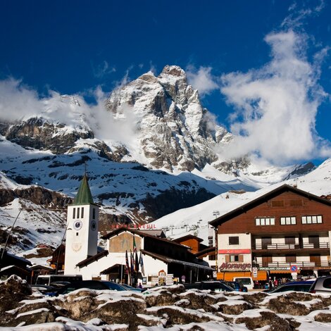 Breuil-Cervinia e monte Cervino