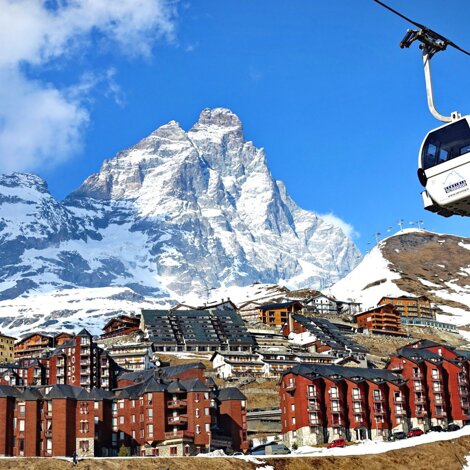 Breuil-Cervinia e monte Cervino
