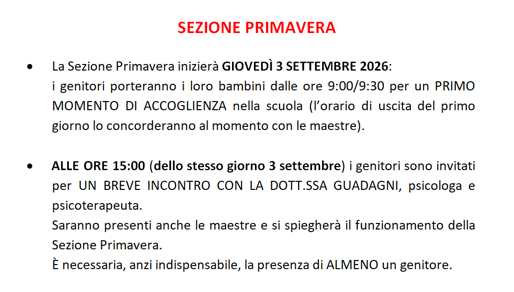 inizio anno primavera inizio anno primavera