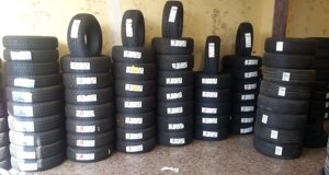 pneumatici delle migliori marche in esposizione