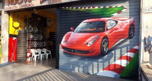 esterno di Karim Gomme S.r.l. su Via Prenestina a Roma