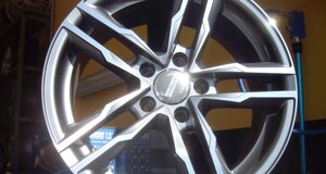 montaggio pneumatici nuovi su cerchio in lega