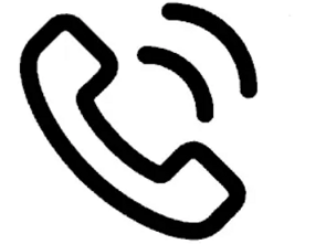 Icona telefono per contatti