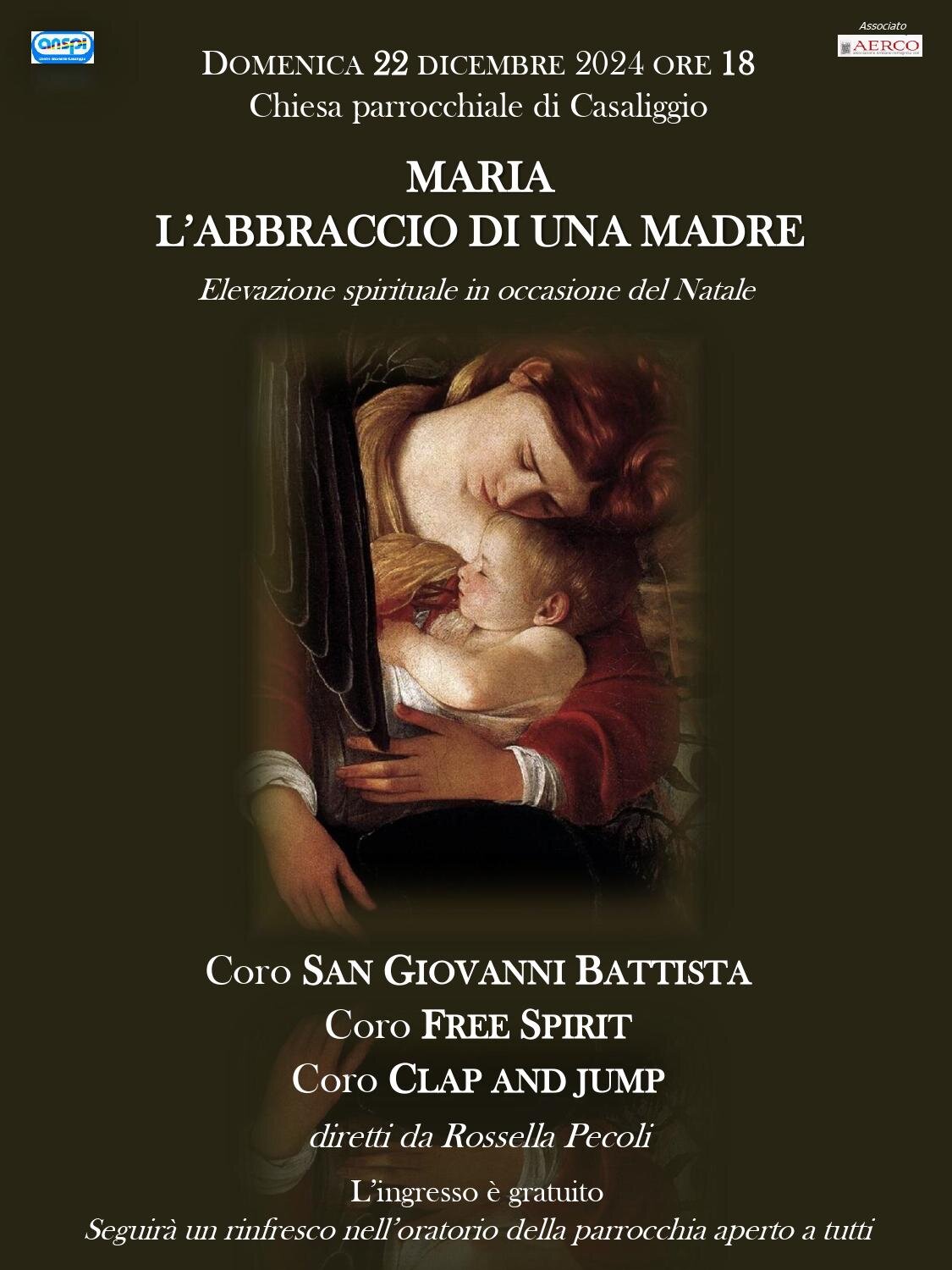 Concerto di Natale: Maria: l'abbraccio di una madre Concerto di Natale: Maria: l'abbraccio di una madre