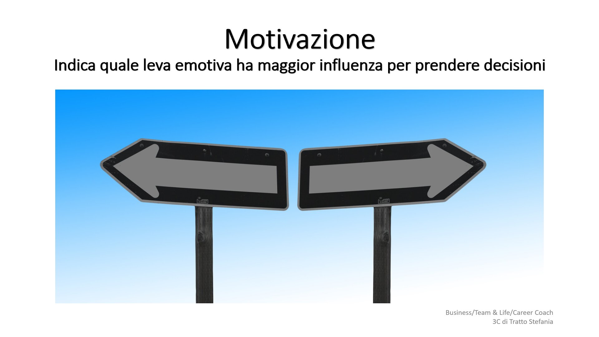 METAPROGRAMMA VIA DA E VERSO METAPROGRAMMA VIA DA E VERSO