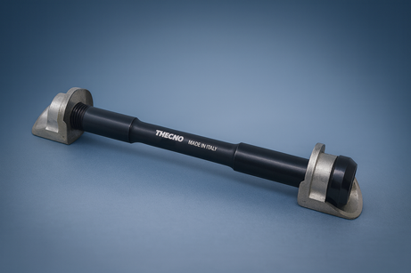  forcellino anteriore acciaio con perno passante thecnoitaly FA-TX