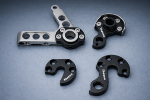 forcellini posteriori cnc per freni a disco