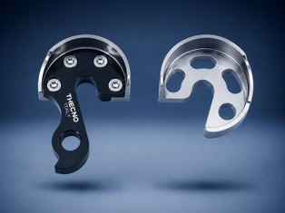 forcellino dropout corsa posteriore titanium